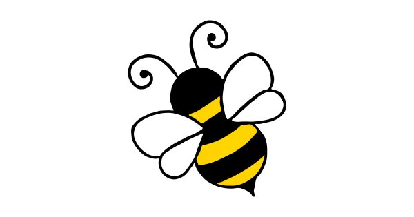 Нарисовать пчелу