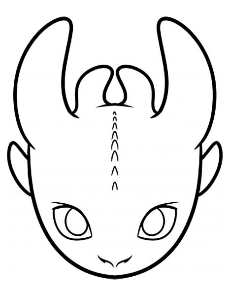 Маска как приручить дракона