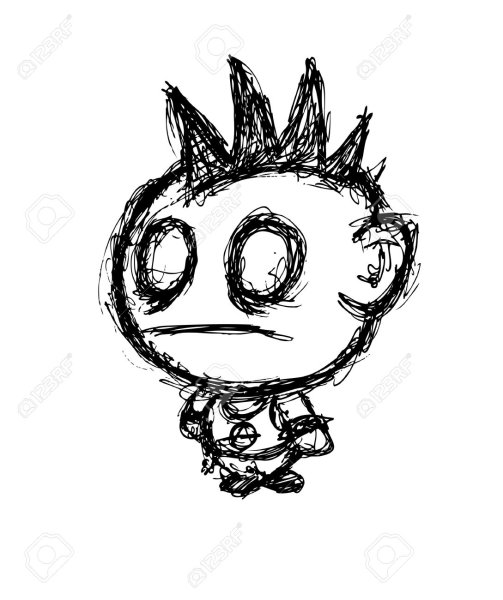 Рисунки для срисовки панк