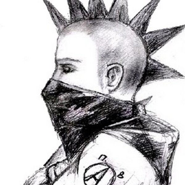 Панк карандашом