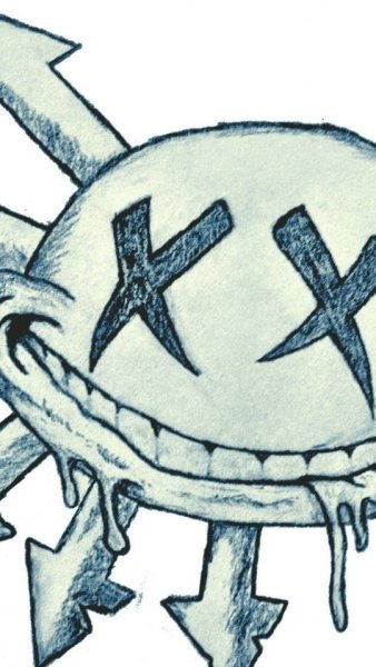 Панковские рисунки несложные