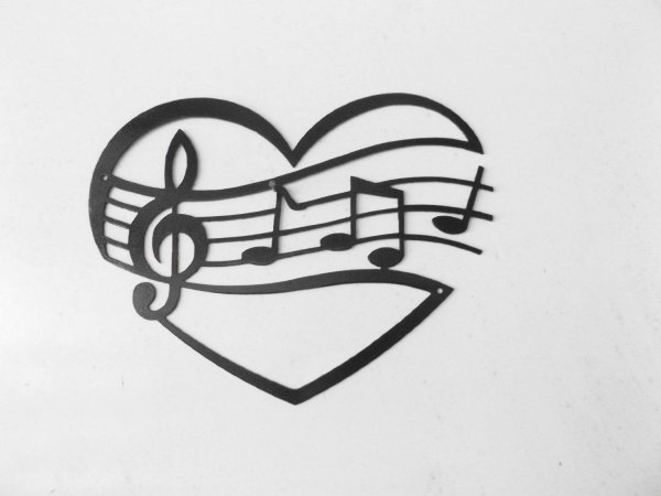 Мини рисунки на музыкальную тему