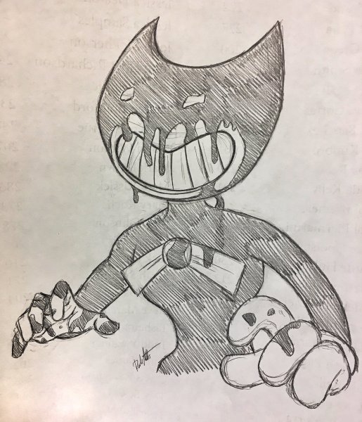 Рисунки БЕНДИ для срисовки