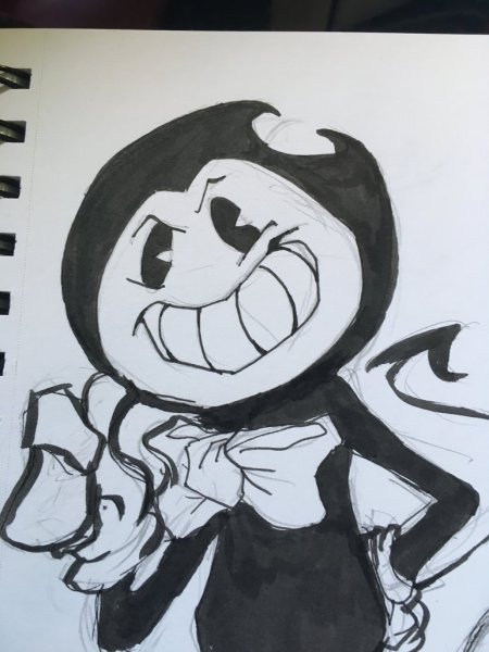 Рисунки БЕНДИ для срисовки