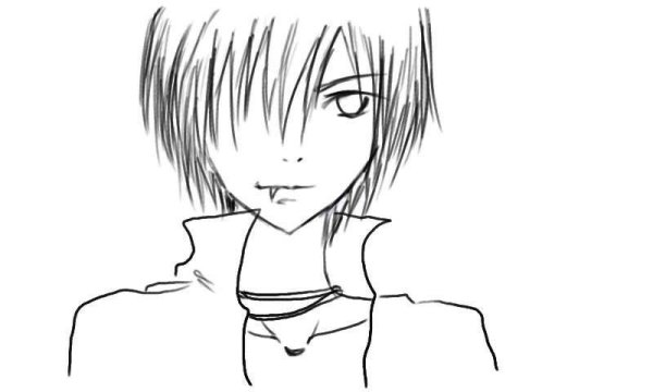 Рисунки для срисовки лёгкие аниме мальчики