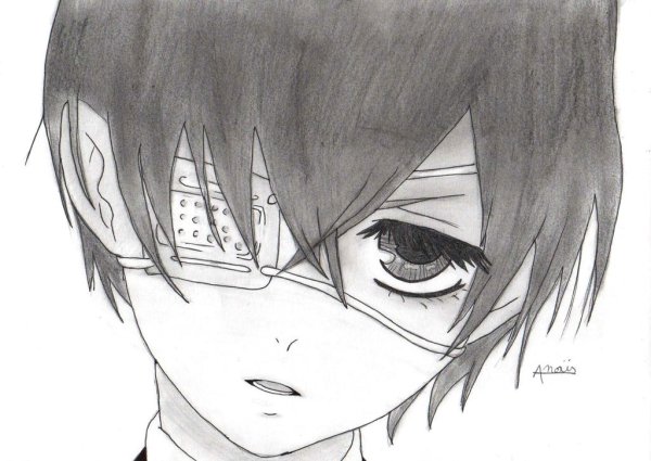 Аниме карандашом парни легко