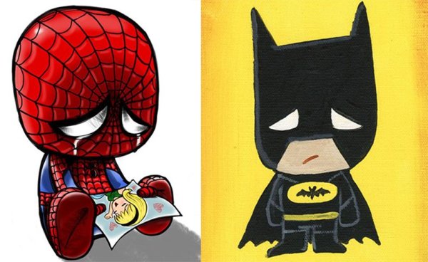 Супермен для рисования легко