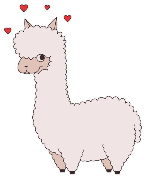 Лама альпака референс