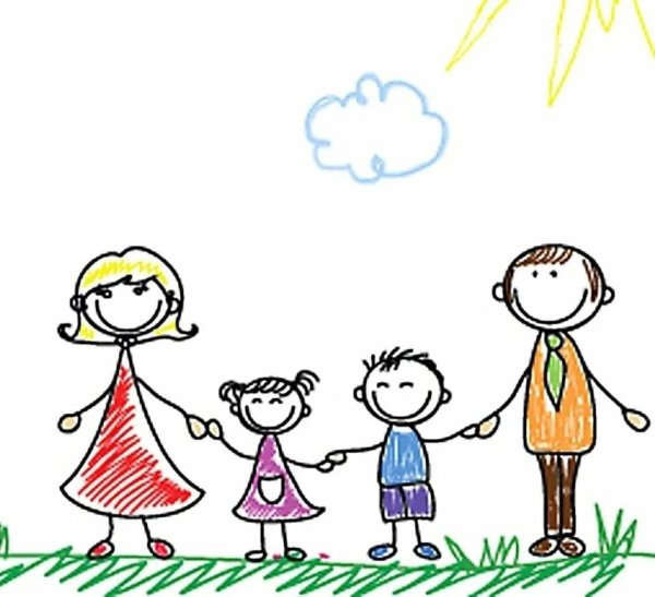 Рисунок моя семья