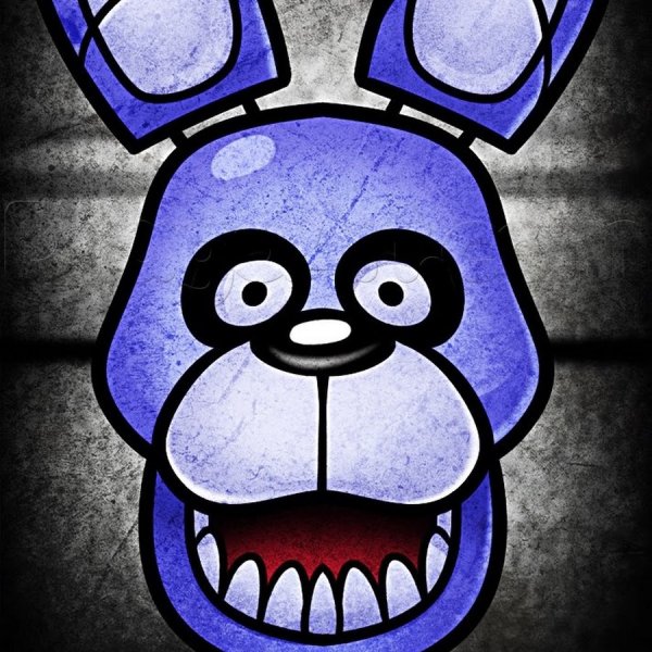 Олд Бонни для срисовки