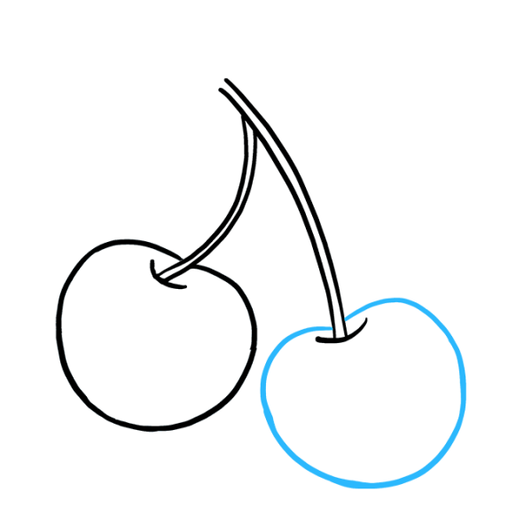 Нарисовать вишню