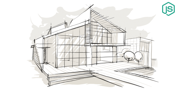 Сооружения в стиле хайтек Наброски