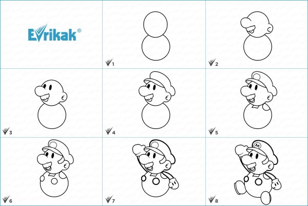 Марио пошагово