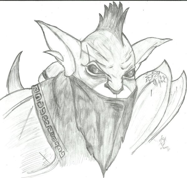 Баунти Хантер дота 2 карандашом