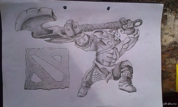 Juggernaut раскраска дота 2