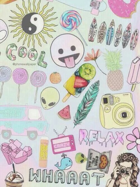 Коллаж из распечаток