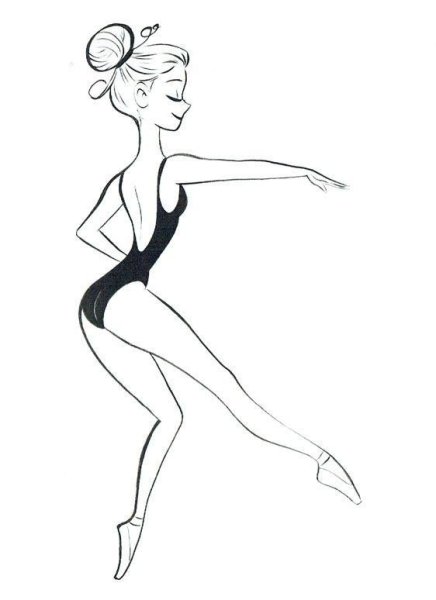 Наброски гимнасток