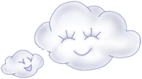 Тучка для детей легкая