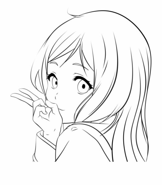 Красивые Наброски аниме