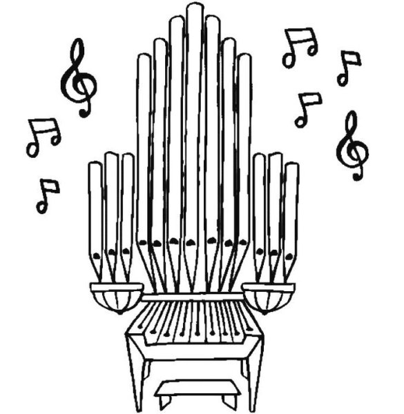 Орган раскраска