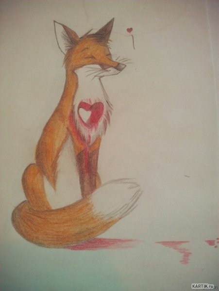 Маленькая Лисичка рисунок