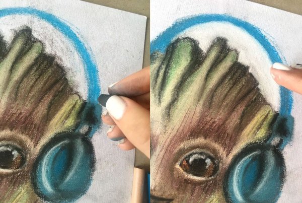 Рисунки пастелью сухой для начинающих