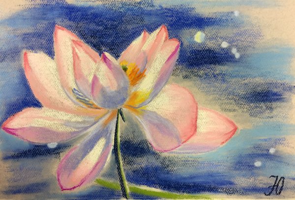 Простые рисунки пастелью для начинающих