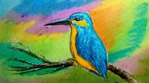 Рисунки пастелью для начинающих легкие