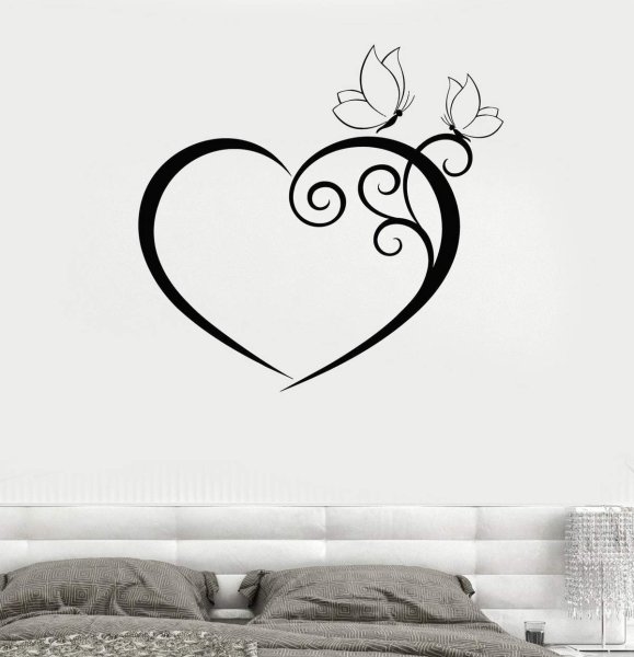 Рисунки на стену карандашом