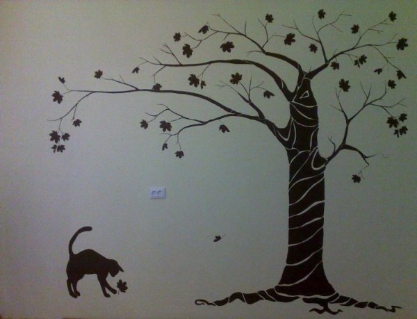 Трафареты для декора детской комнаты