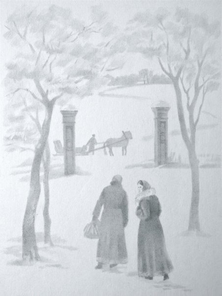 Иллюстрация к произведению метель