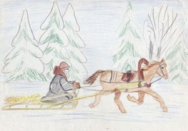 Лермонтов детские рисунки