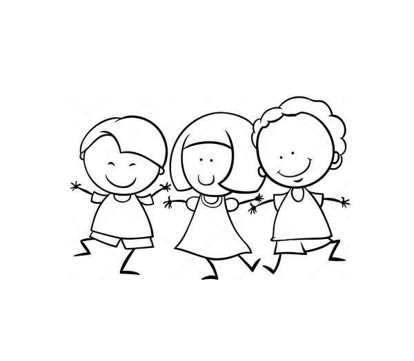 Рисунок на тему хоровод легко