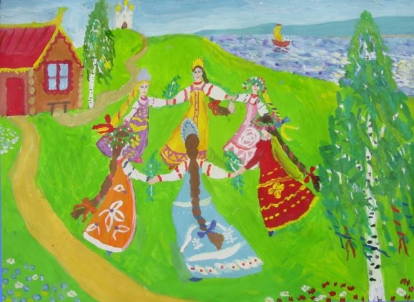 Изо рисунок хоровод