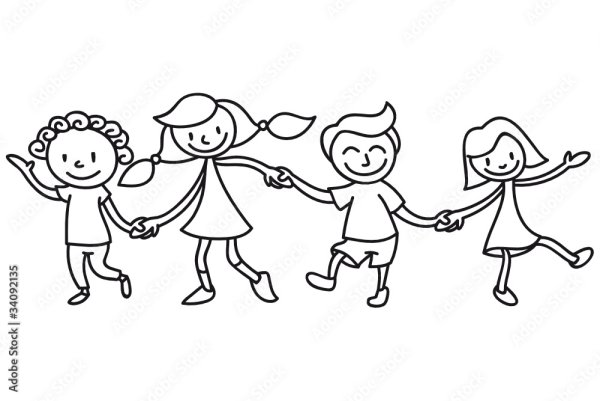 Раскраска национальный танец