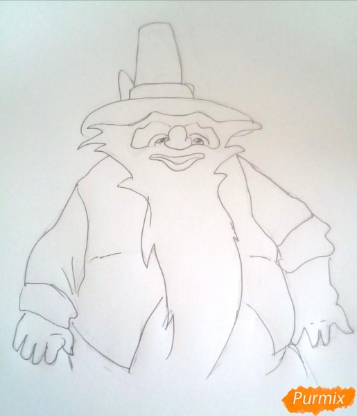 Карабас барабас рисование