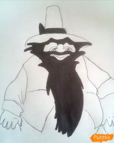Карабас барабас рисование
