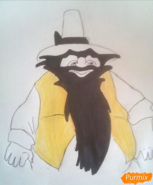 Карабас барабас рисование