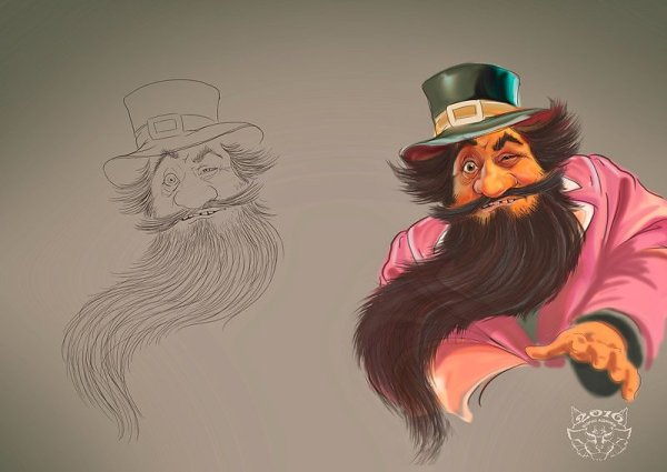 Карабас барабас карандашом