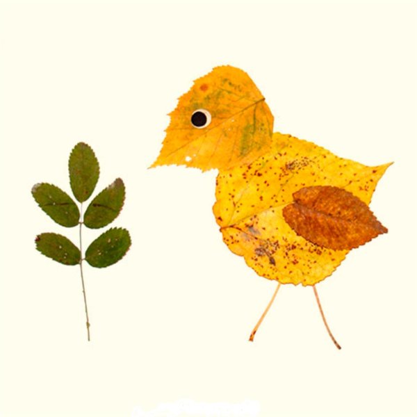 Поделки из листьев