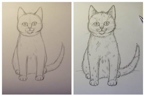 Милые рисунки карандашом