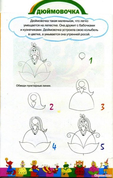 Баба Яга рисунок