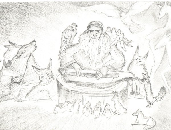 Раскраска Калевала