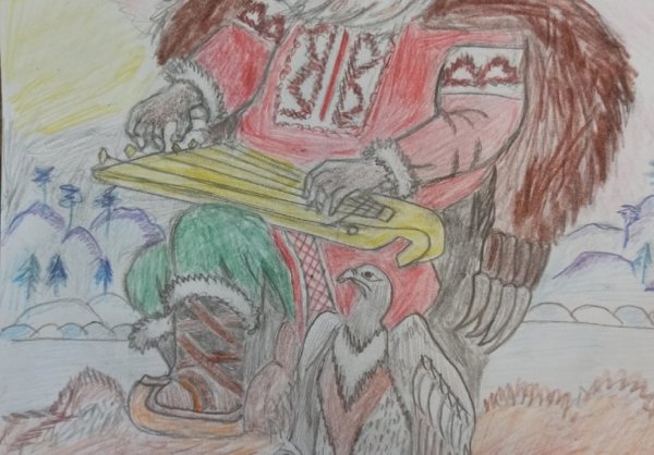 Карело-финский эпос Калевала иллюстрация легкая