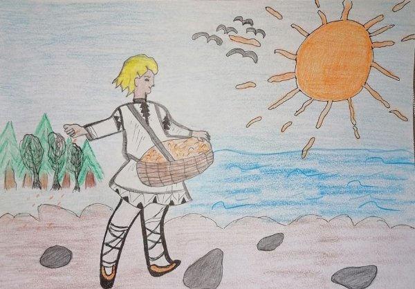 Калевала иллюстрации детские