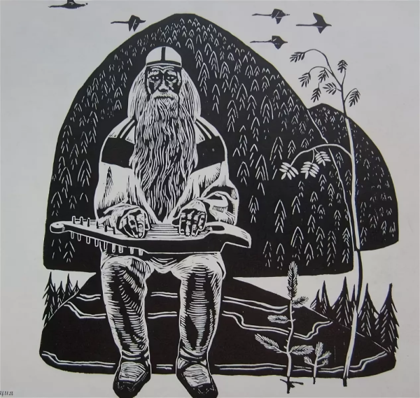 Рисунок на тему Калевала