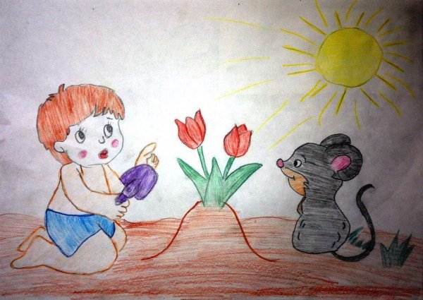 Рисунок на тему Мои добрые дела