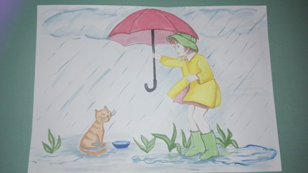 Рисунок на тему доброта