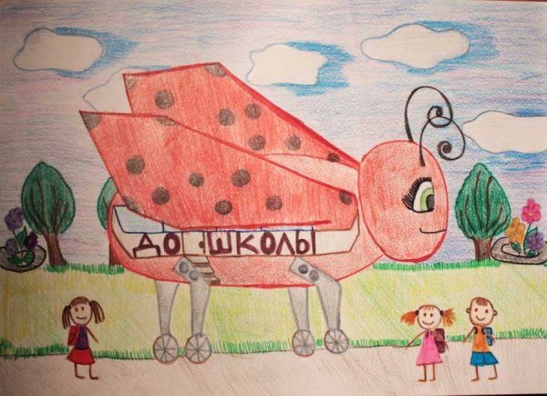 Школа будущего детские рисунки