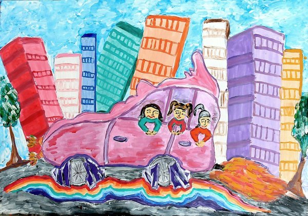 Рисунок на тему будущее